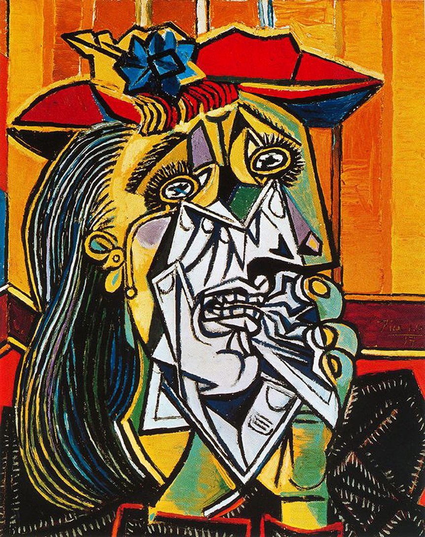 Picasso Crying woman 1937
